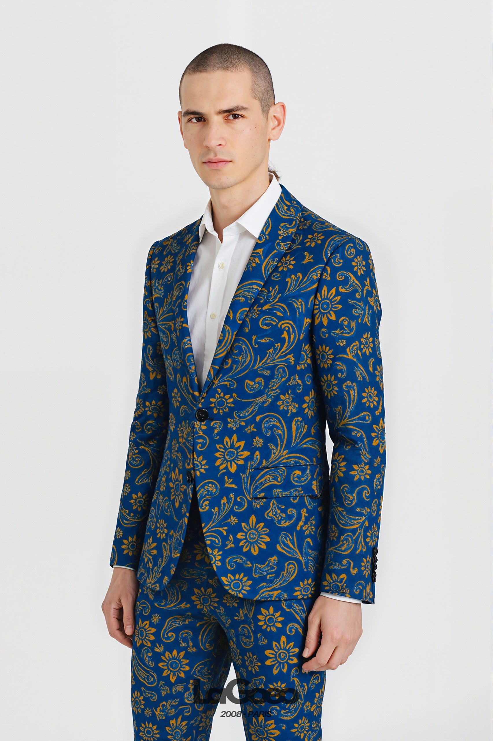 Blue_Patterned_Men's_Suit_Party_Wear_LAGOEO