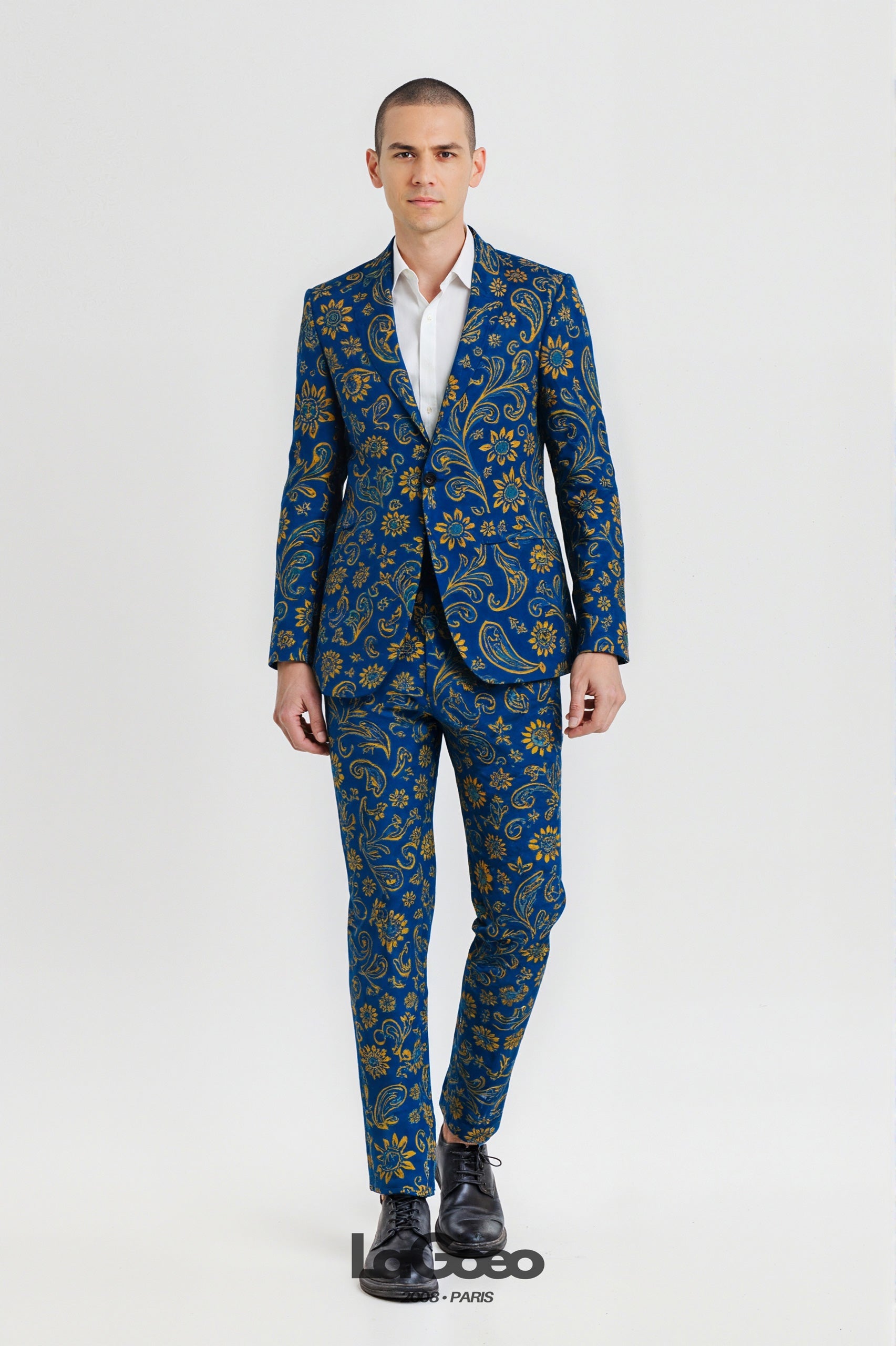 Blue_Patterned_Men's_Suit_Party_Wear_LAGOEO