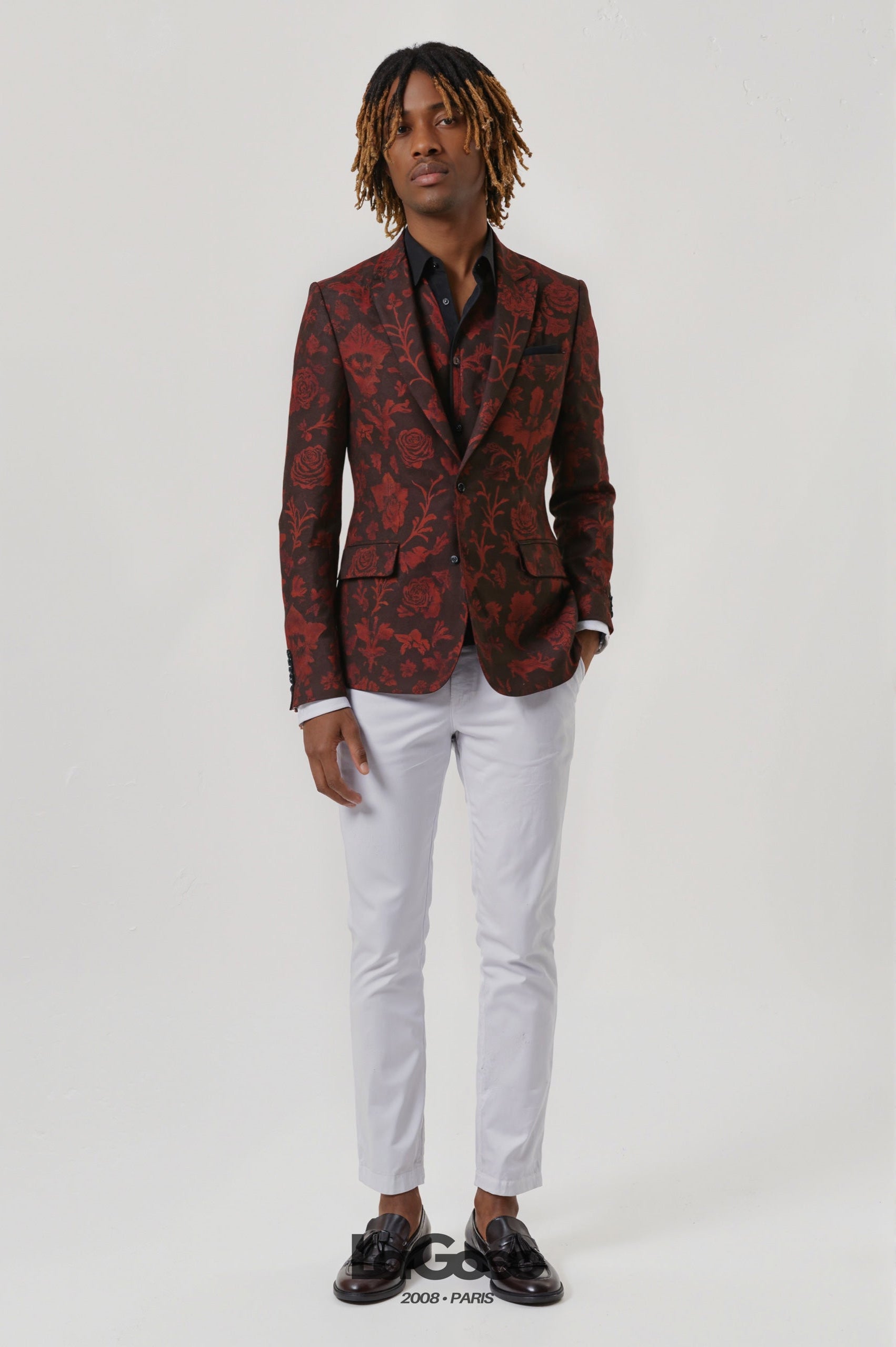 Wine_Red_Floral_Men's_Suit_Party_Wear_LAGOEO