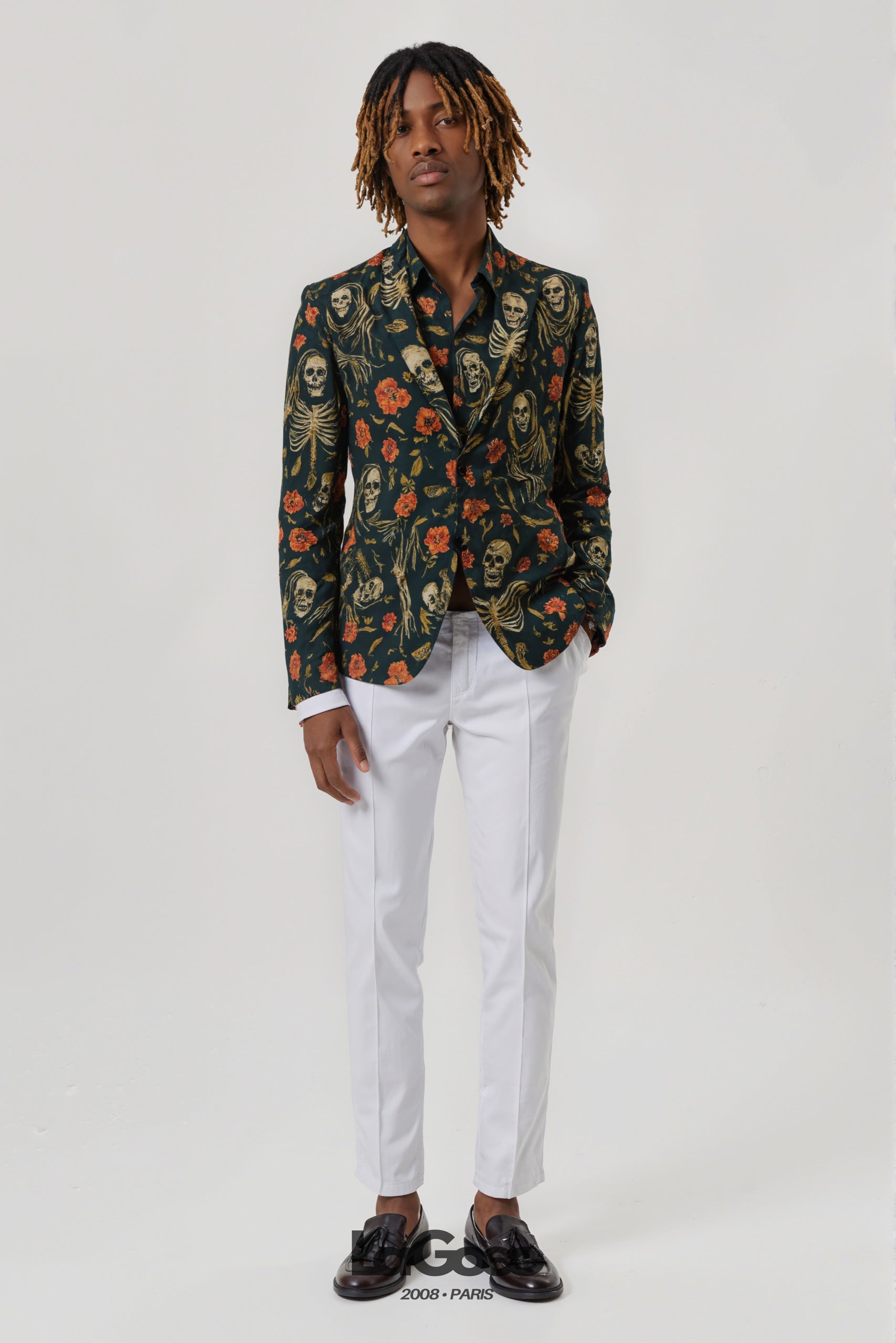 Green_Skull_Men's_Suit_Printed_Party_Occasion_LAGOEO