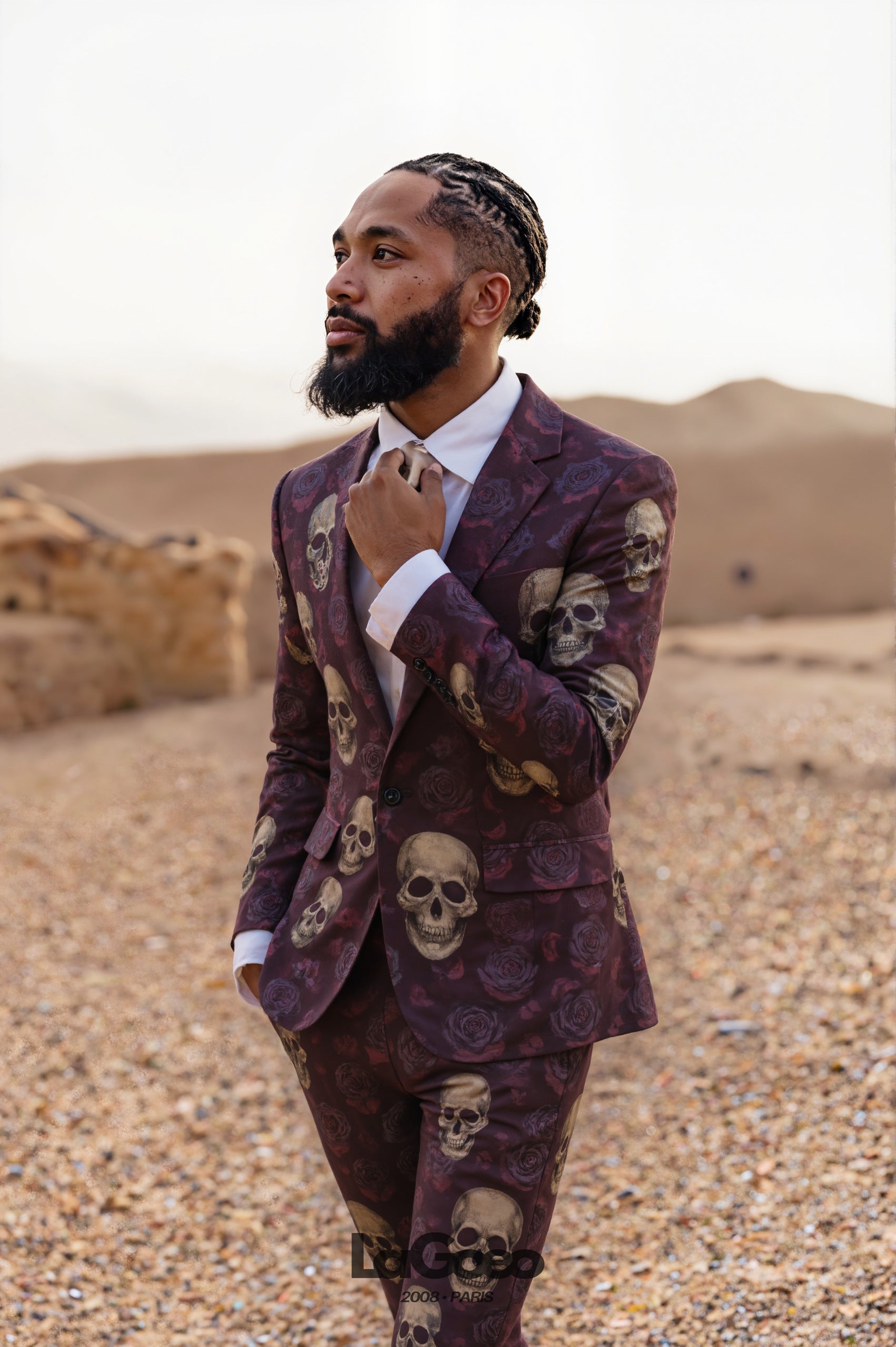 Skull_Purple_Men's_Suit_Party_Wear_LAGOEO