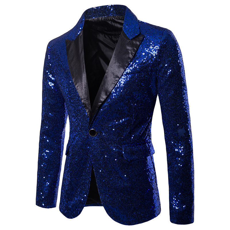 Lagoeo Glitter Sequins Party Tuxedo S7051