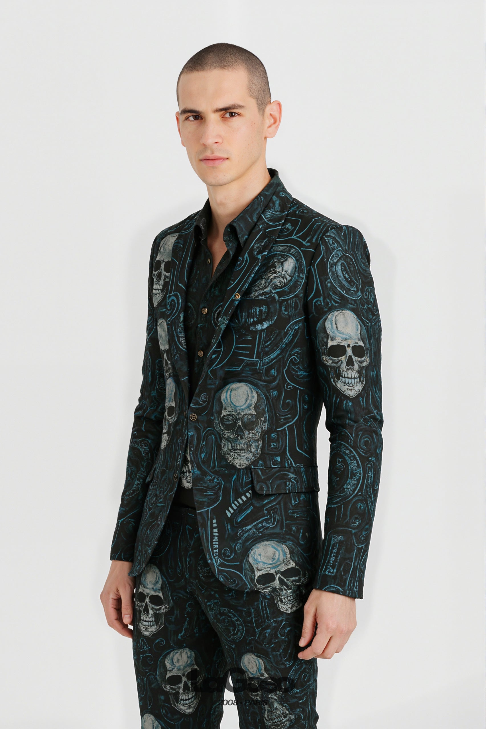Dark_Green_Skull_Men's_Suit_Party_Wear_LAGOEO