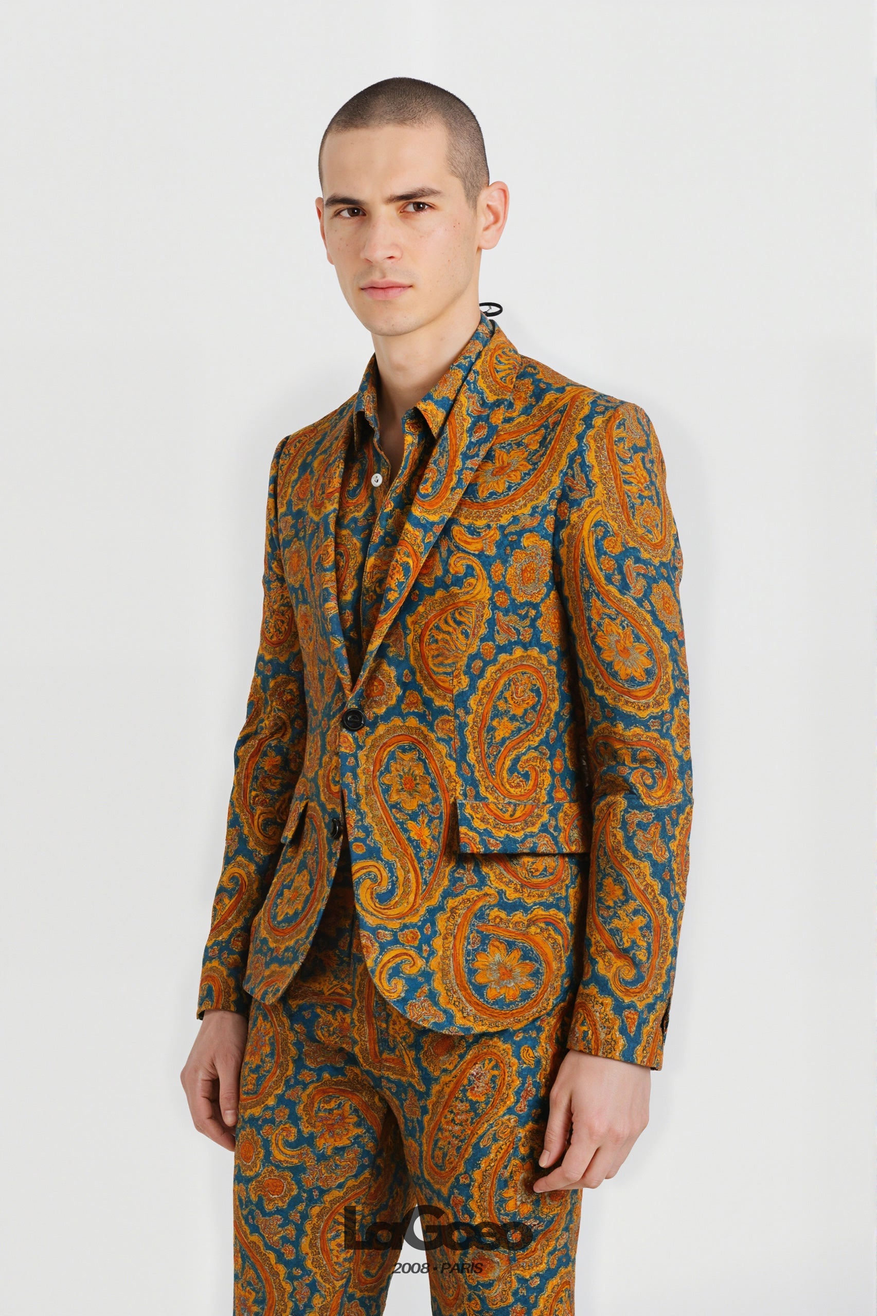 Orange_Retro_Men's_Suit_Party_Wear_LAGOEO
