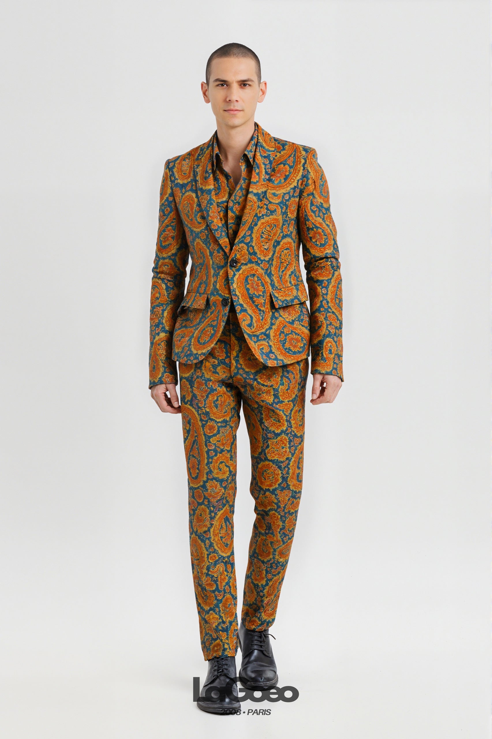 Orange_Retro_Men's_Suit_Party_Wear_LAGOEO