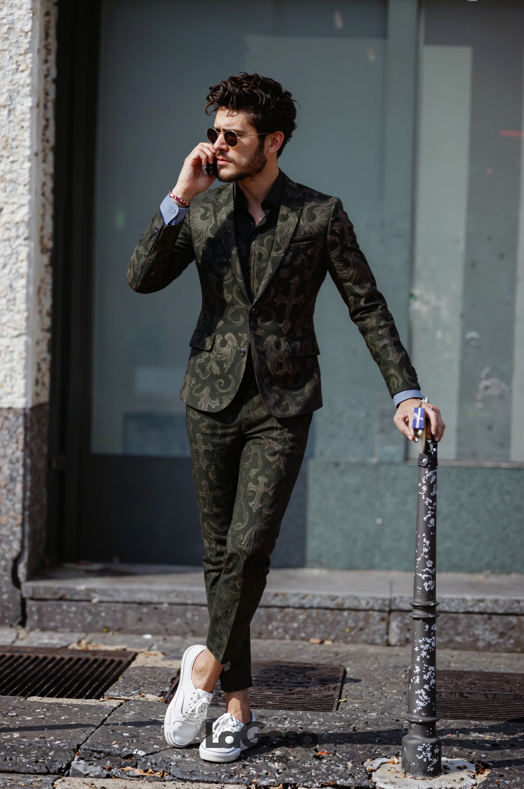Dark_Green_Vintage_Men's_Suit_Party_Wear_LAGOEO